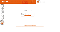 Desktop Screenshot of econnect.iacm-india.com
