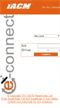 Mobile Screenshot of econnect.iacm-india.com