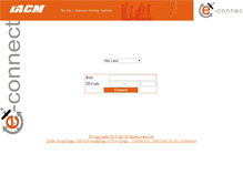 Tablet Screenshot of econnect.iacm-india.com