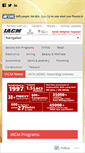 Mobile Screenshot of iacm-india.com